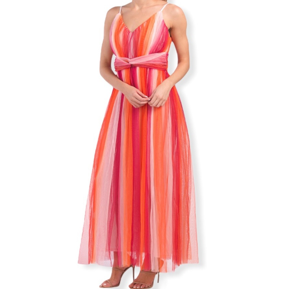 Rachel Roy Tulle Maxi Dress